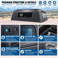 Summitshell Pickup Canopy – Small Sliding Window Model