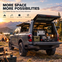 Summitshell Pickup Canopy – Large Sliding Window Model