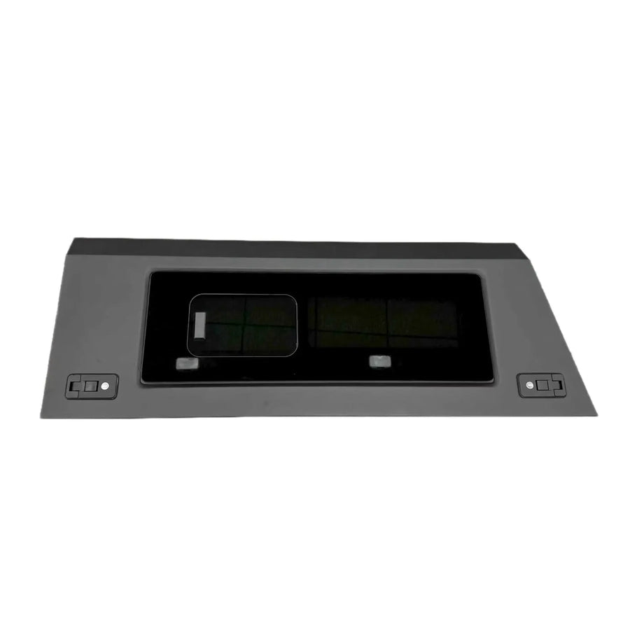Pet door for Summitshell Overland truck bed cover, aluminum alloy side door, black