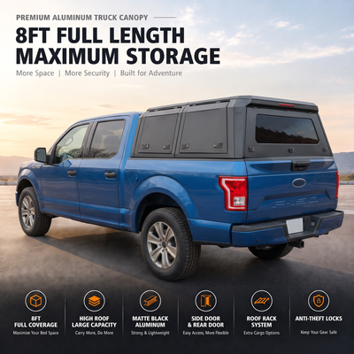 Summitshell Pickup Canopy – 8FT Model