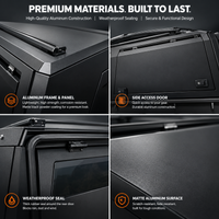 Summitshell Pickup Canopy – LC79 Double Cab