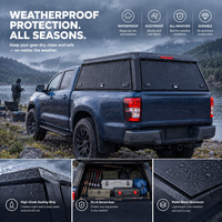 Summitshell Pickup Canopy – All-Aluminium Model