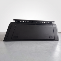 Pet door for Summitshell Adventure truck bed cover, aluminum alloy side door, black