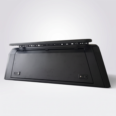 Pet door for Summitshell Adventure truck bed cover, aluminum alloy side door, black